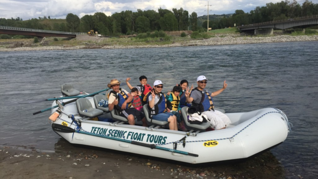 family activies in Jackson Hole - scenic float trips