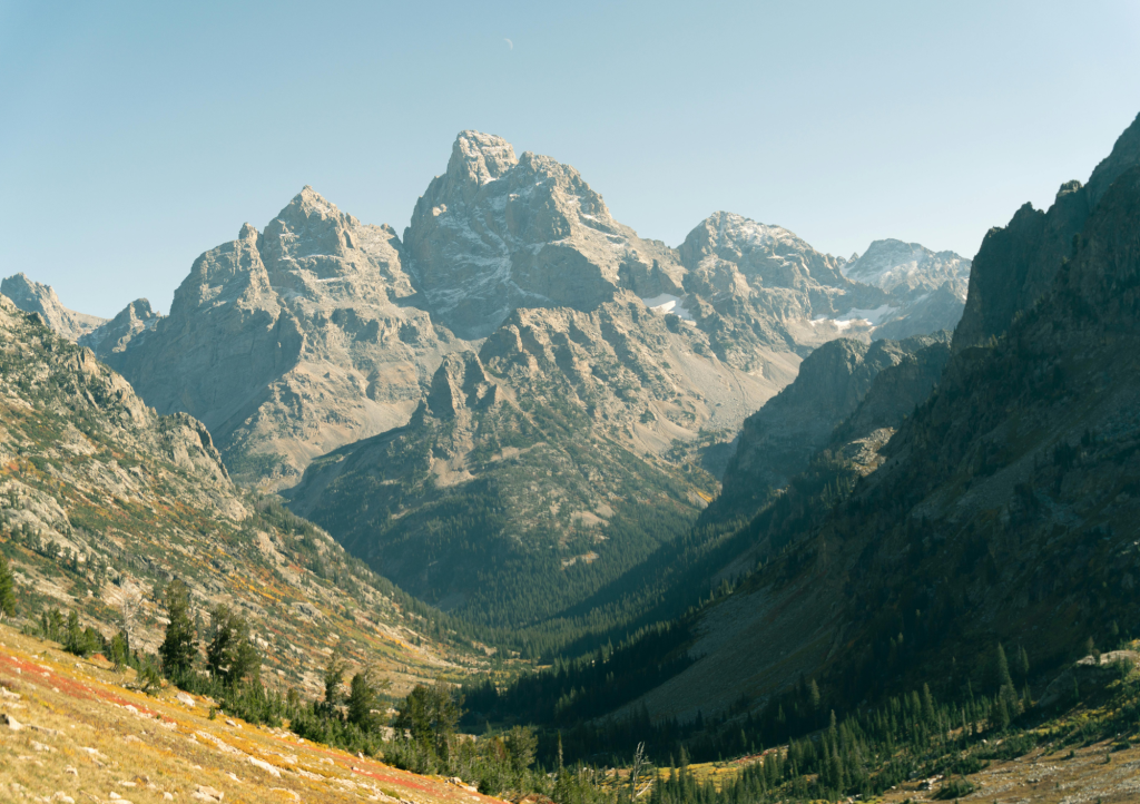 mountains outside of jackson hole